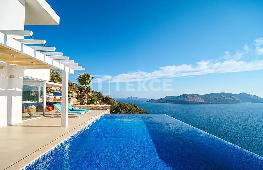5-Bedroom Villa with Private Pool and Sea View in Kas, Antalya, photo 5