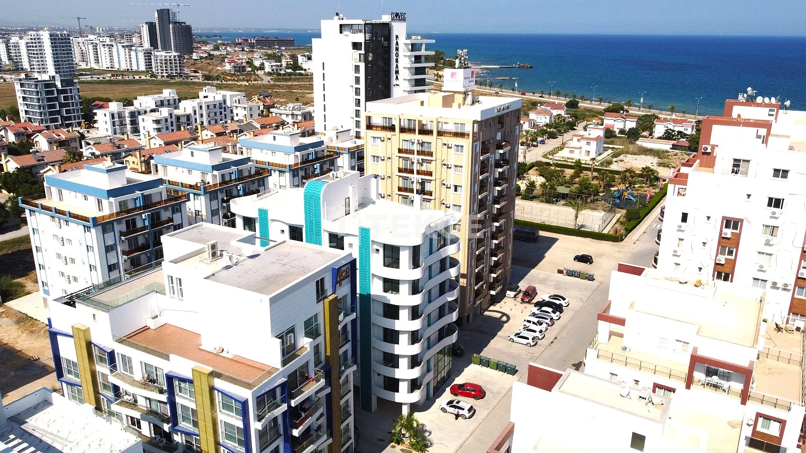 1-Bedroom Apartment with Sea View in Iskele, Northern Cyprus