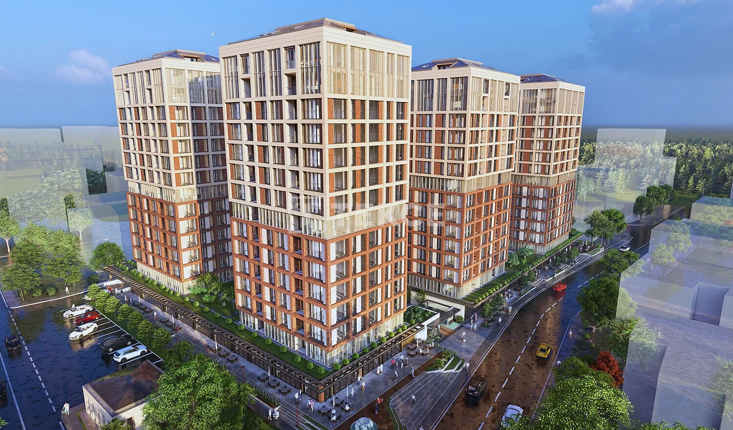 3-Bedroom Apartment with Sea View in Kadikoy, Istanbul