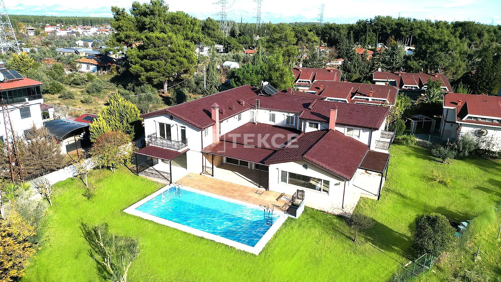 11-Bedroom Villa with Private Pool and Forest Views in Kepez, Antalya, photo 3