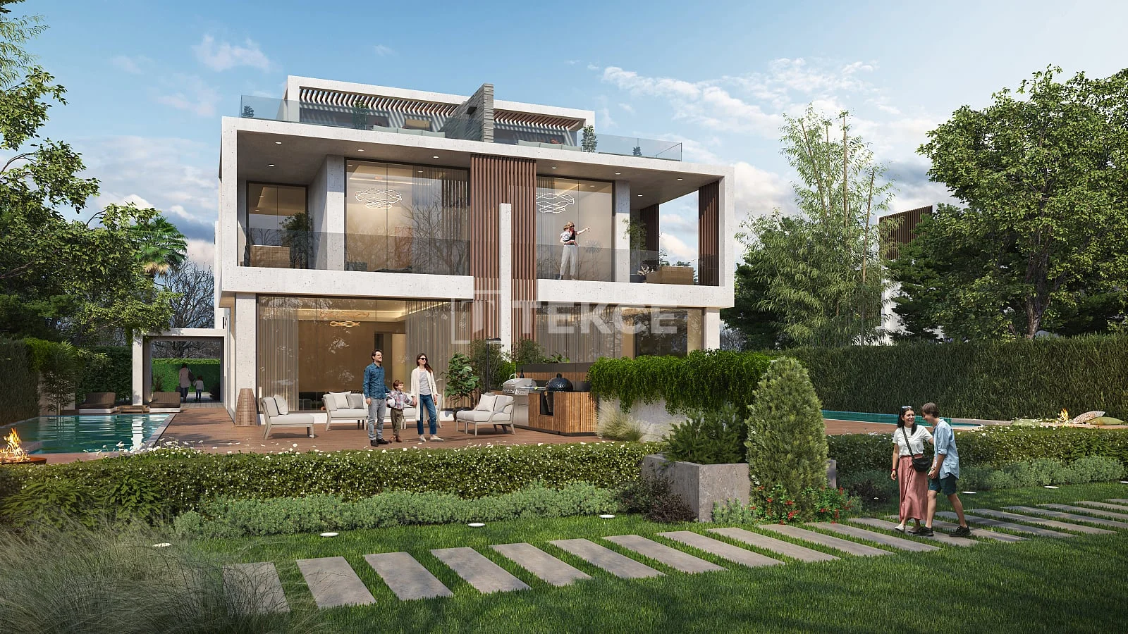 5-Bedroom Townhouse with Private Garden in Dubai
