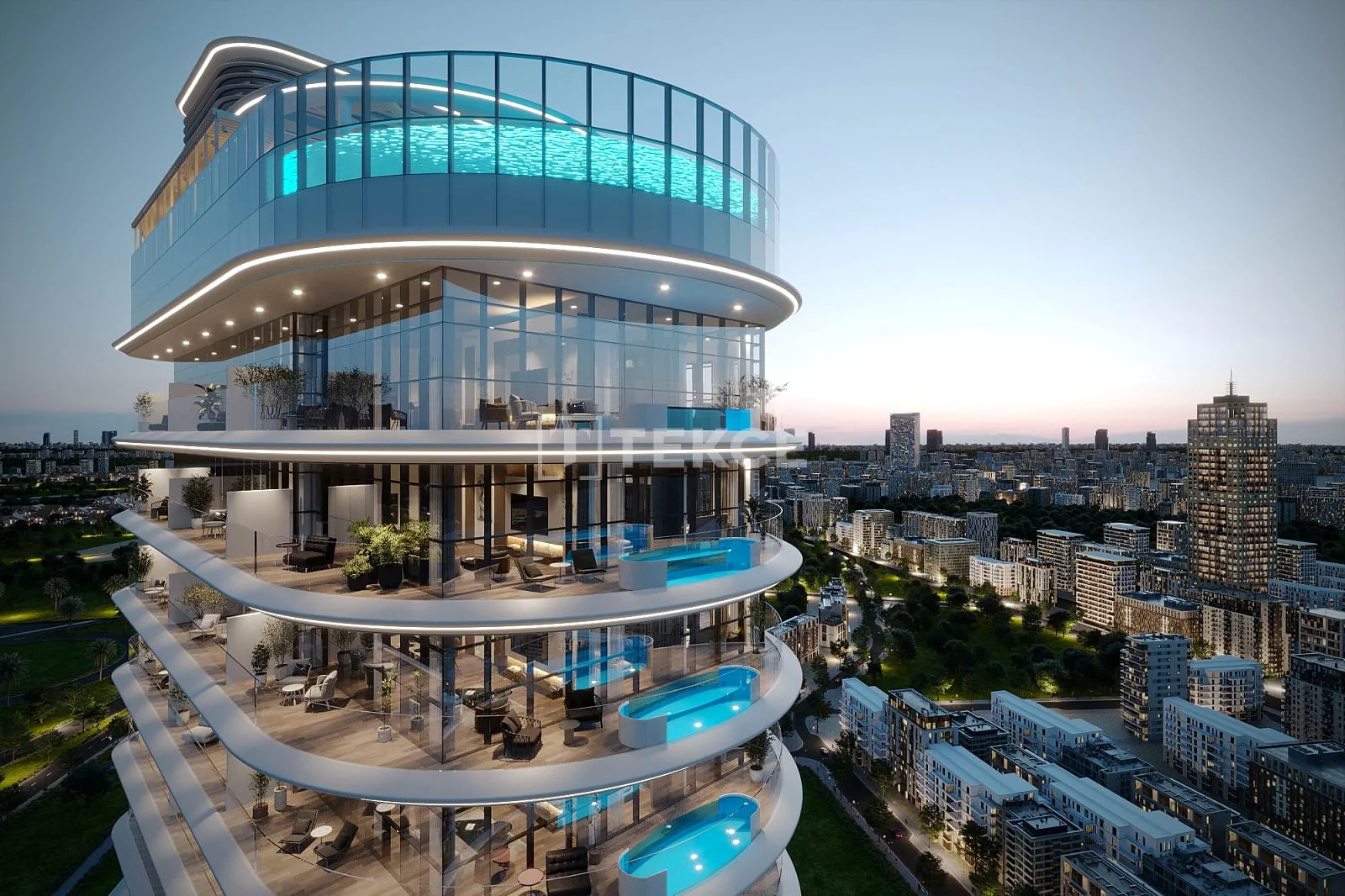 3-Bedroom Apartment with Private Pool in Jumeirah Village Circle, Dubai, photo 5