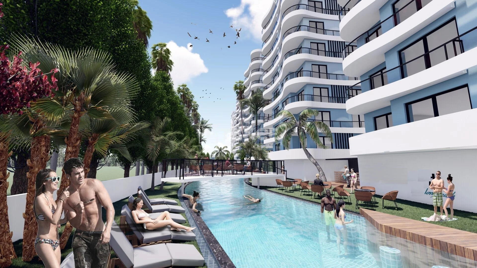 3-Bedroom Apartment with Sea View in Iskele, Cyprus