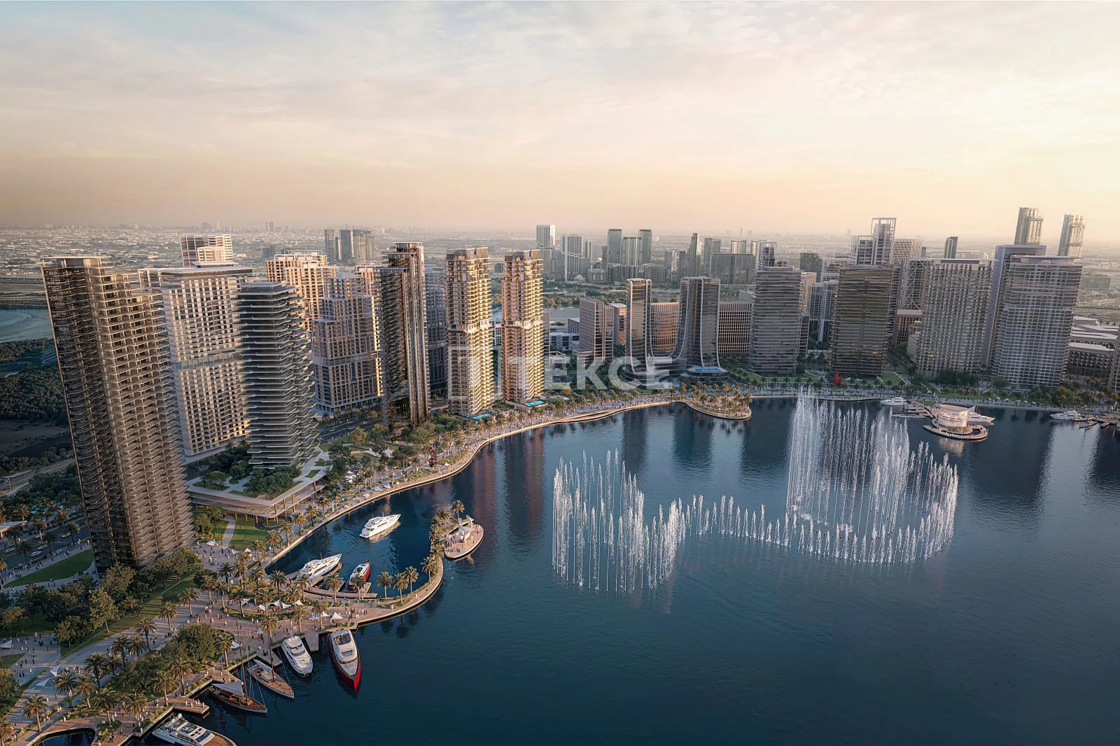 Пентхаус 5 комнат (4 спальни) в Dubai Design District с видом на канал, фото 3