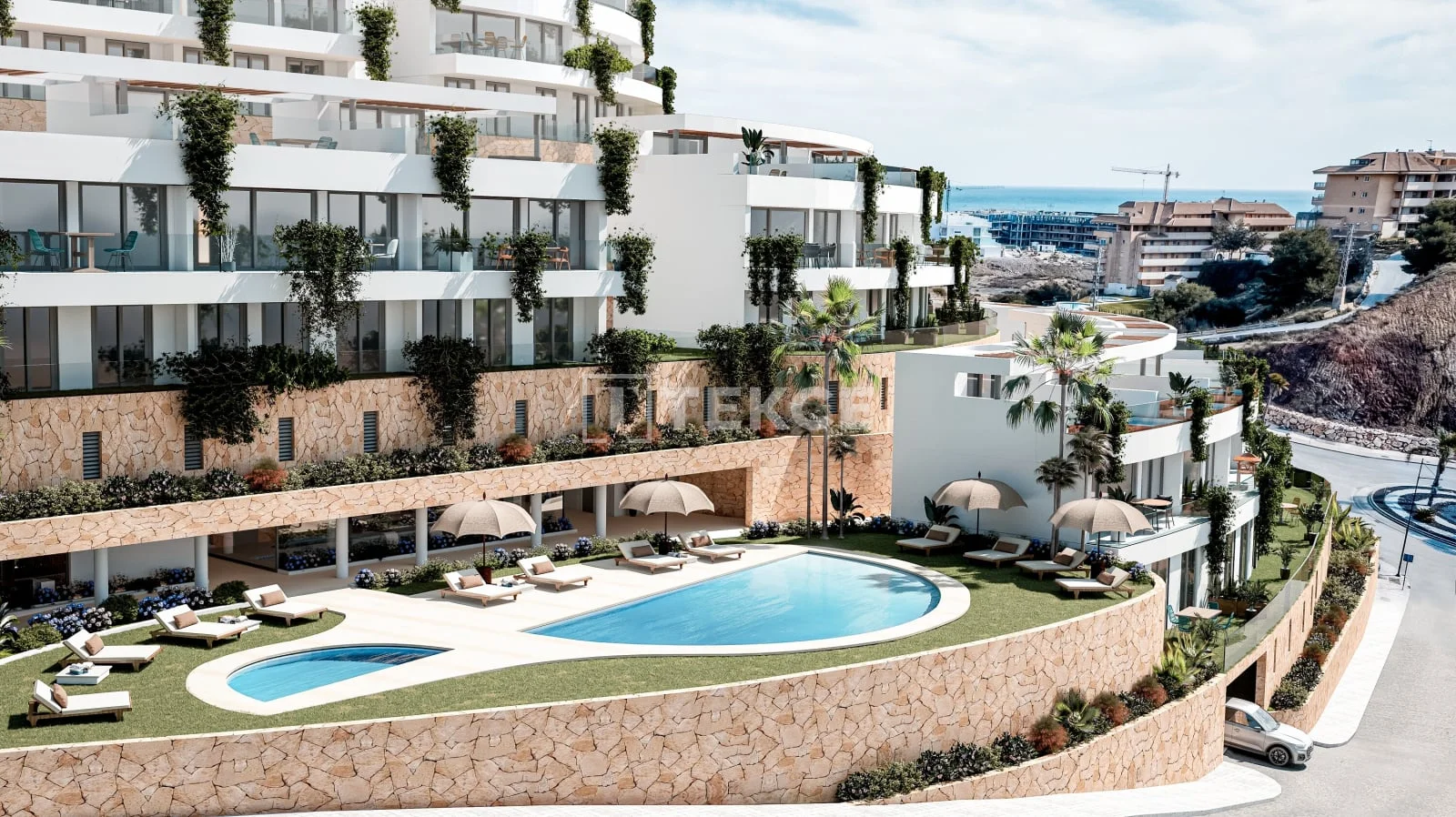 3-Bedroom Townhouse with Sea View in Fuengirola, Spain