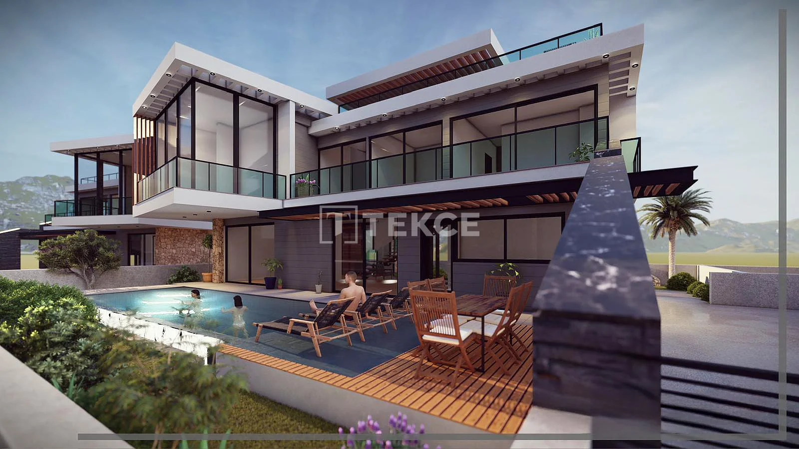4-Bedroom Villa with Sea View and Private Pool in Kyrenia, photo 4
