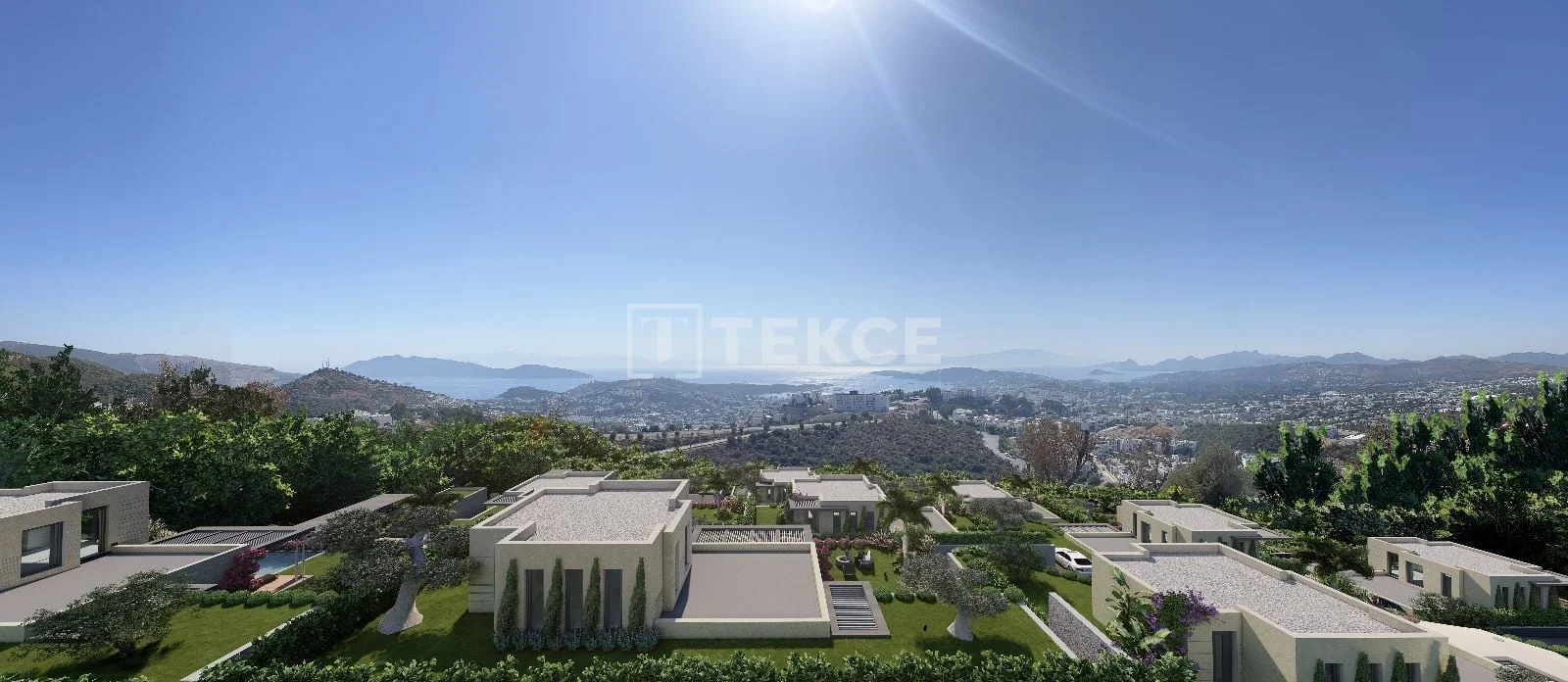 4-Bedroom Villa with Sea View in Bodrum