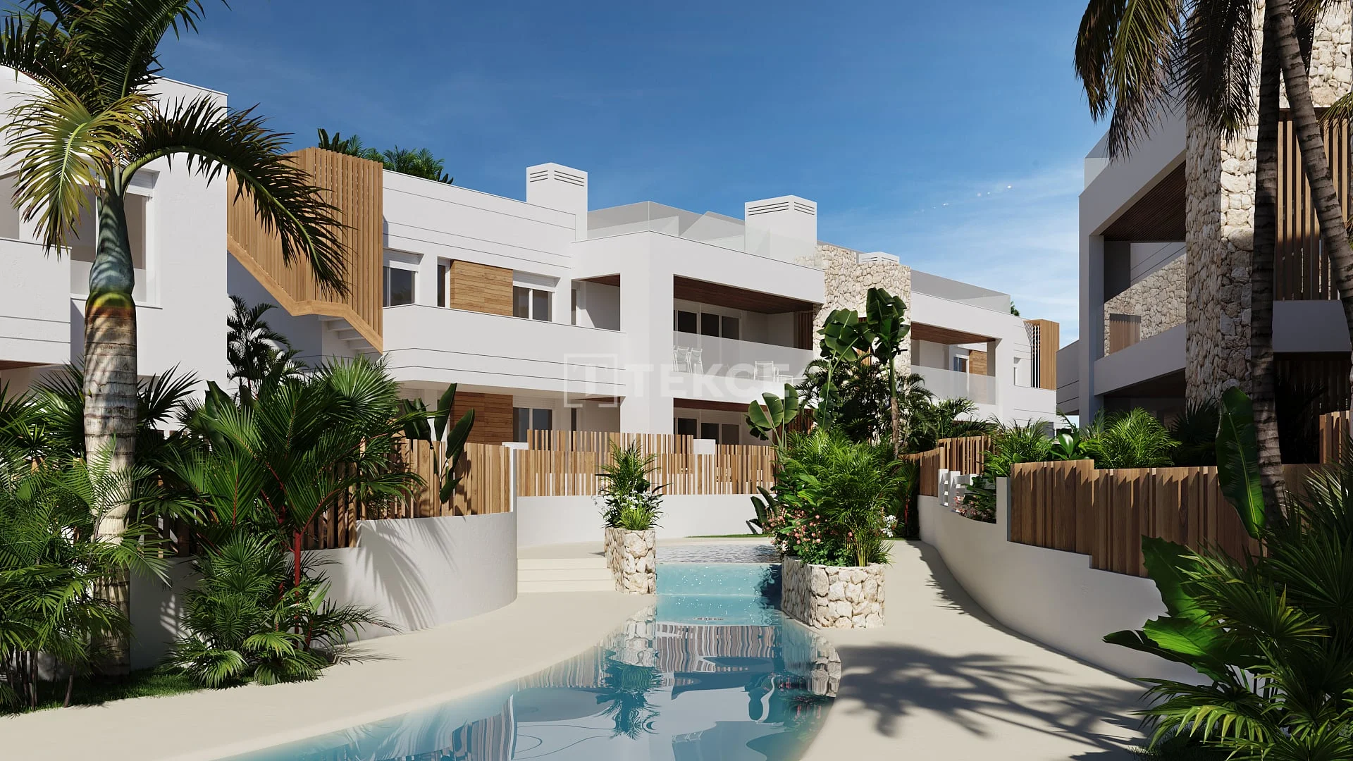 2-Bedroom Apartment with Garden and Pool Access in Pulpi