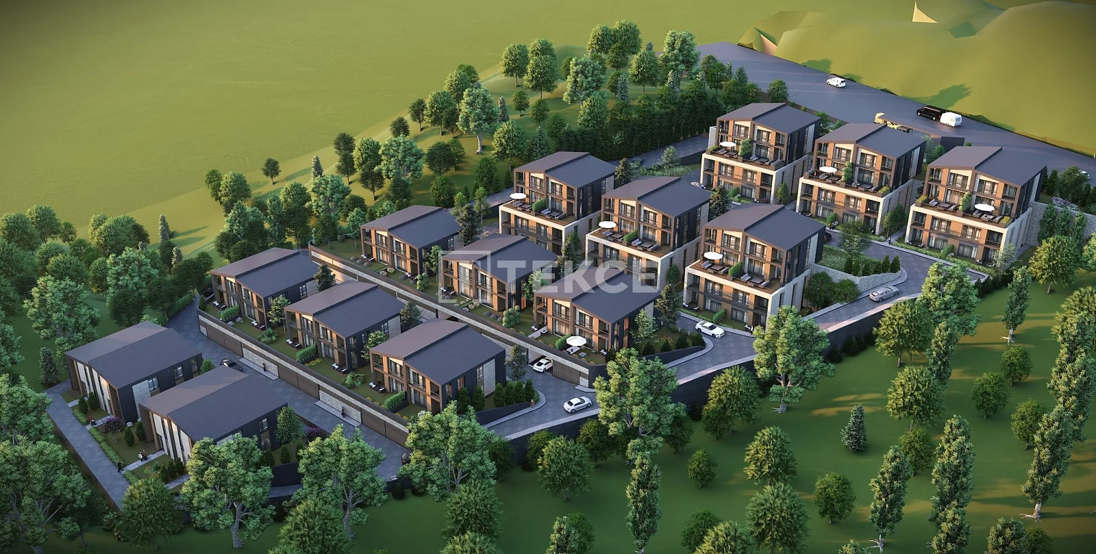 4-Bedroom (5-Room) Duplex Villa with Nature View in Istanbul, photo 2