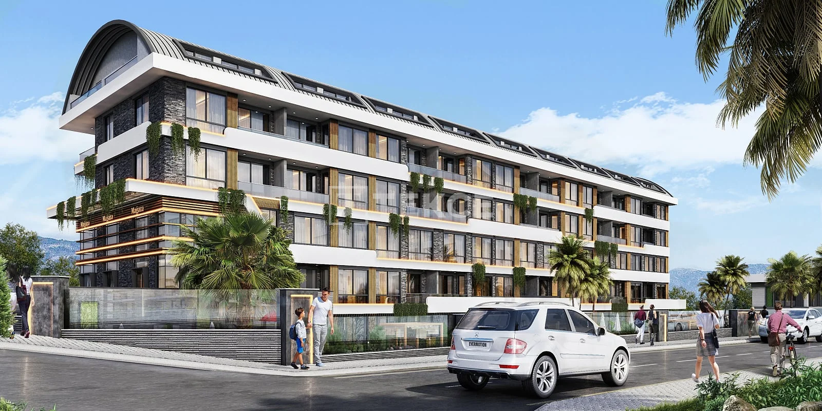 1-Bedroom Apartment with Sea and City View in Demirtas, Alanya, photo 2