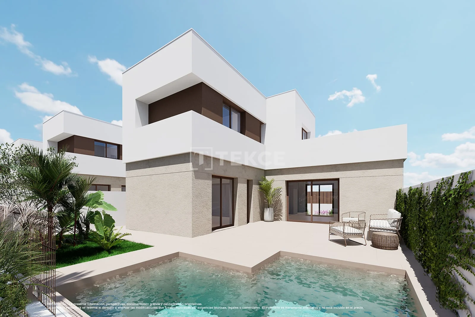 3-Bedroom Villa with Private Pool and Garden in Los Alcazares