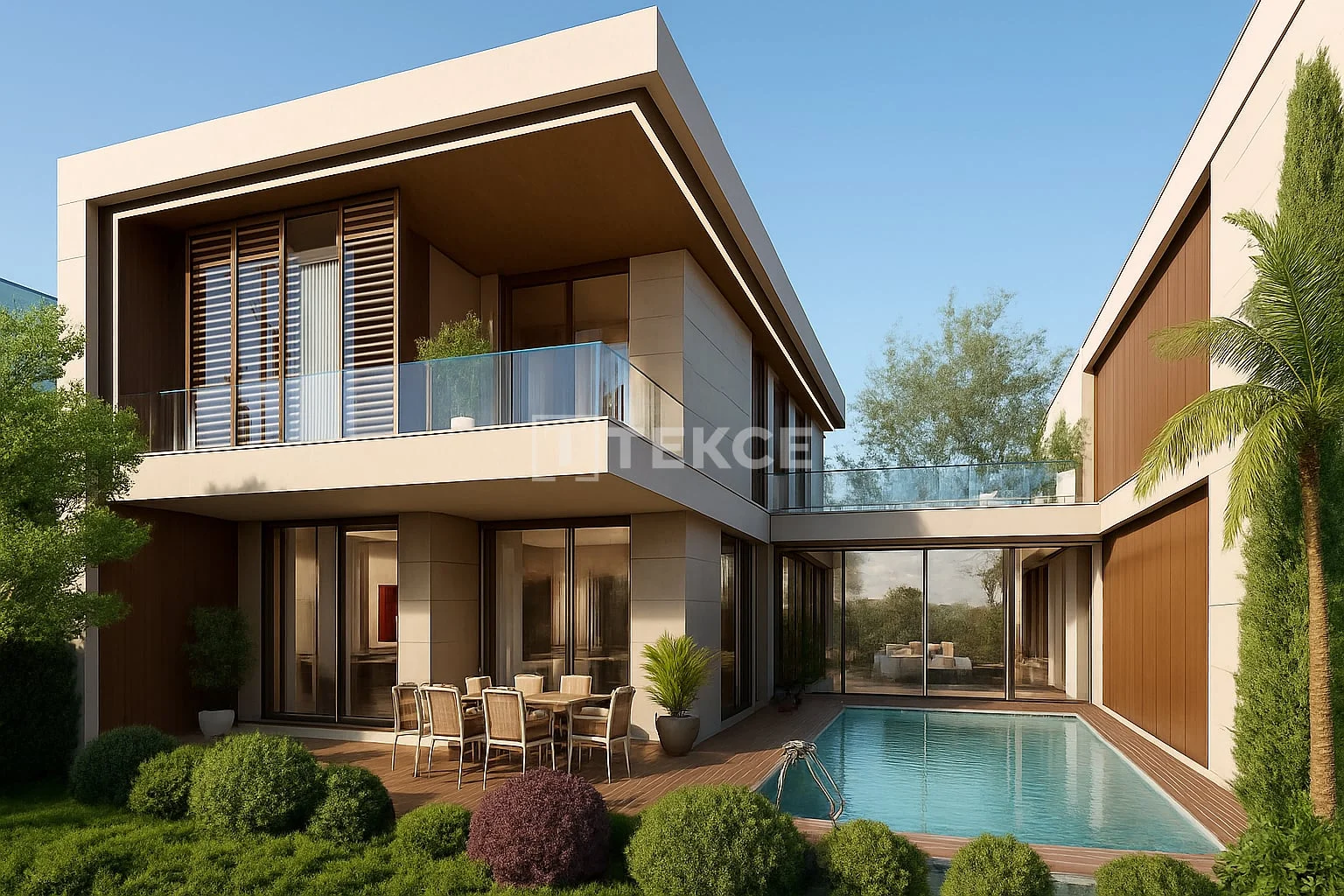 4-Bedroom Villa with Private Pool and Garden in Dosemealti, Antalya
