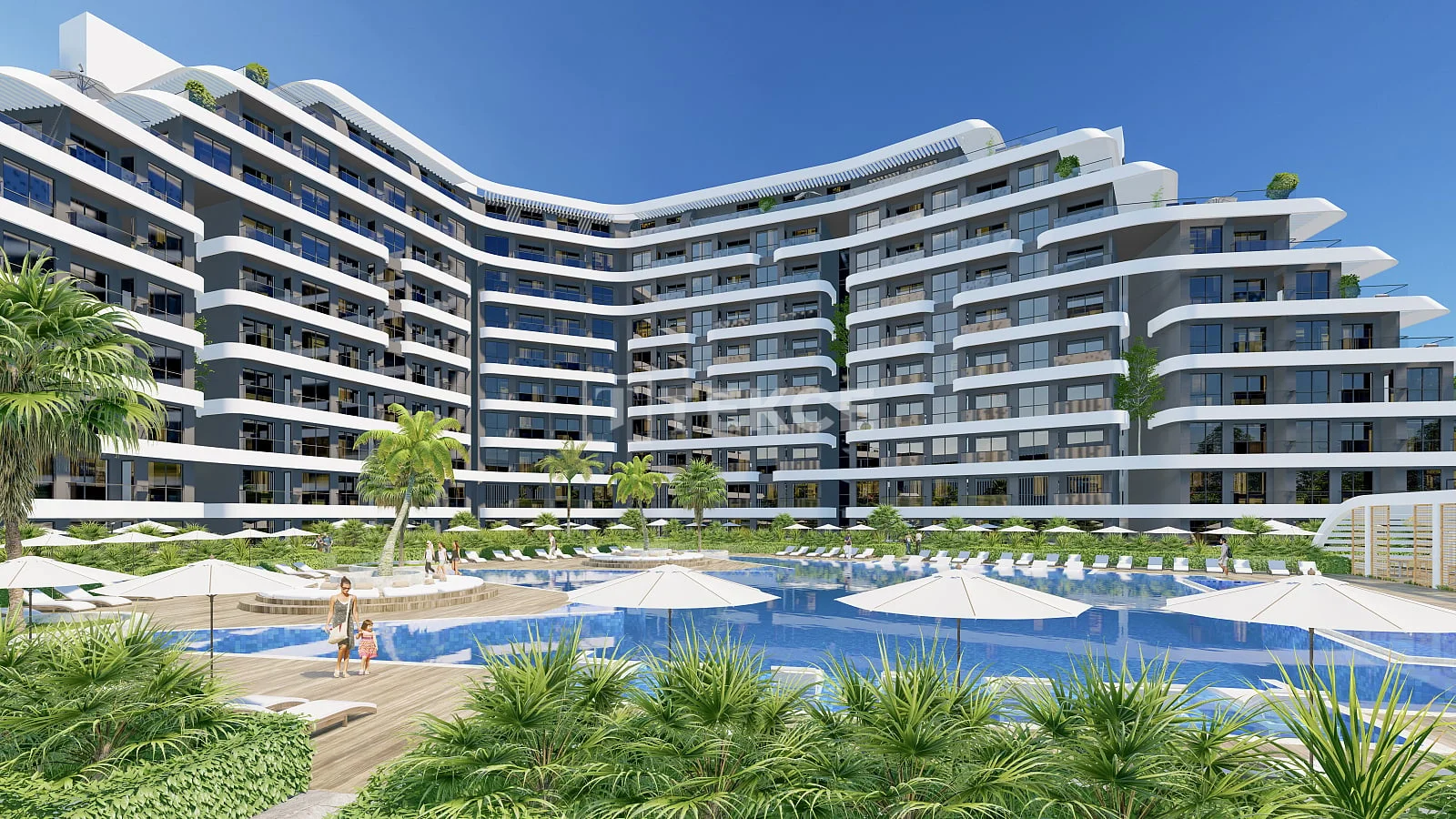 1-Bedroom Apartment with Private Pool in Aksu, Antalya, photo 4