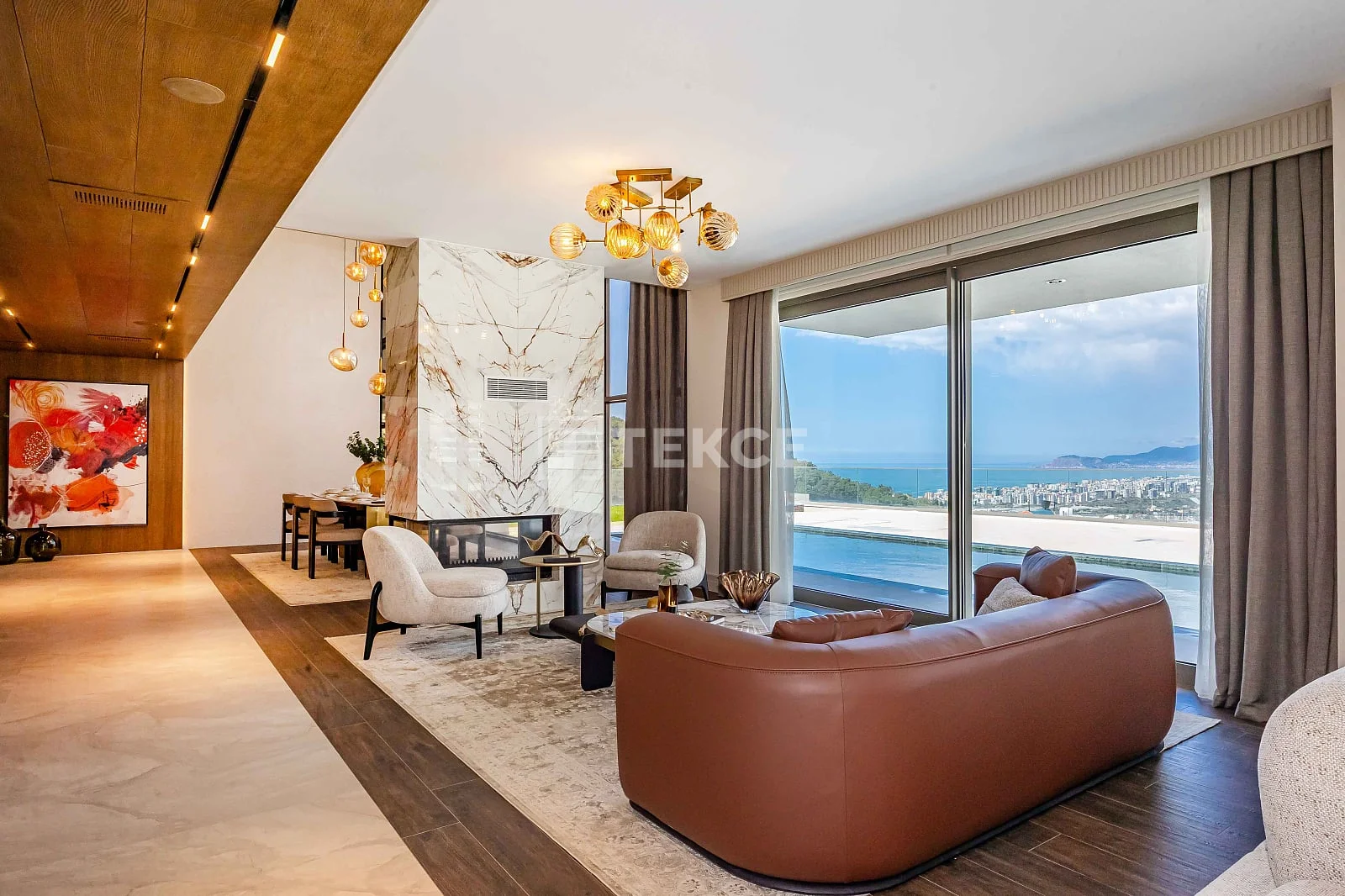 4-Bedroom Villa with Private Pool and Sea View in Kargicak, Alanya, photo 2