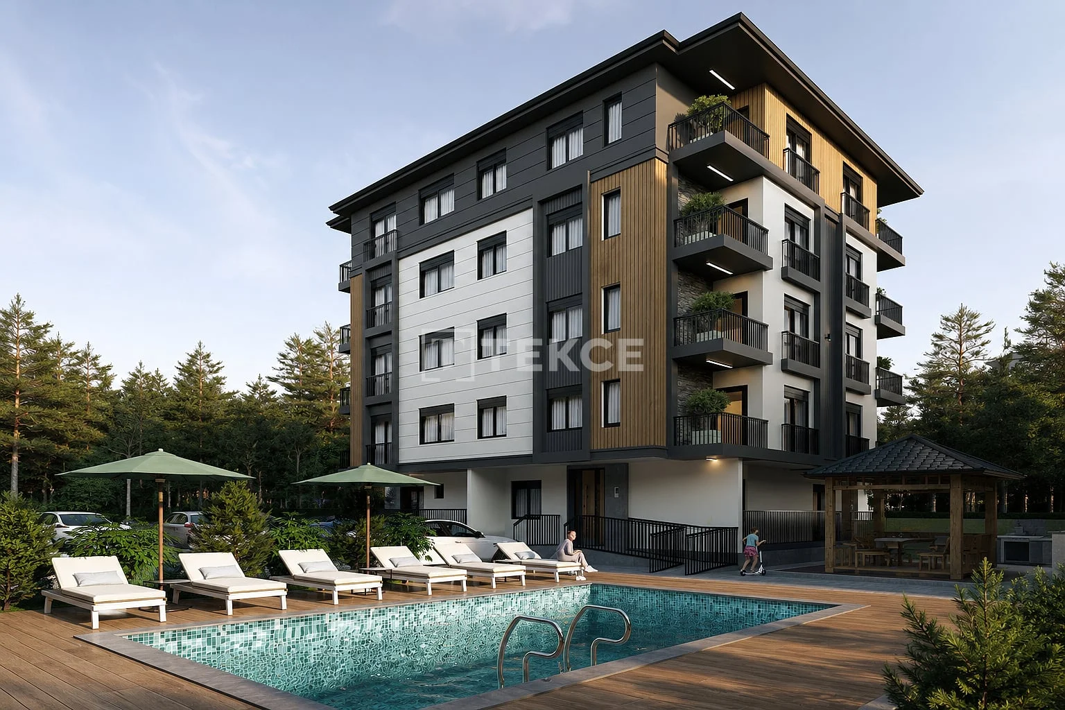 1-Bedroom Apartment with Smart Home System in Kepez, Antalya