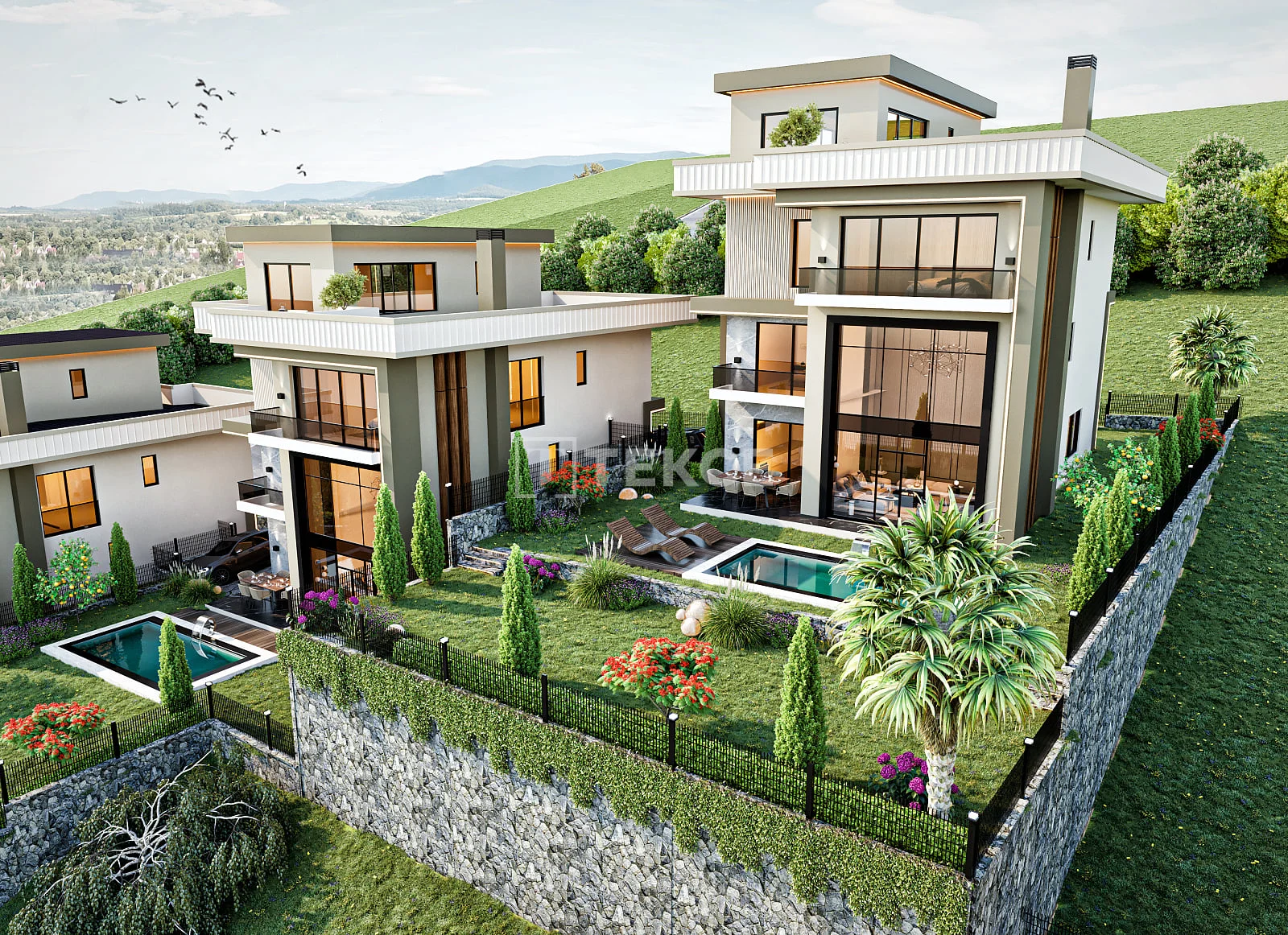 7-Bedroom Villa with Private Pool in Bashiskele, Kocaeli, photo 3