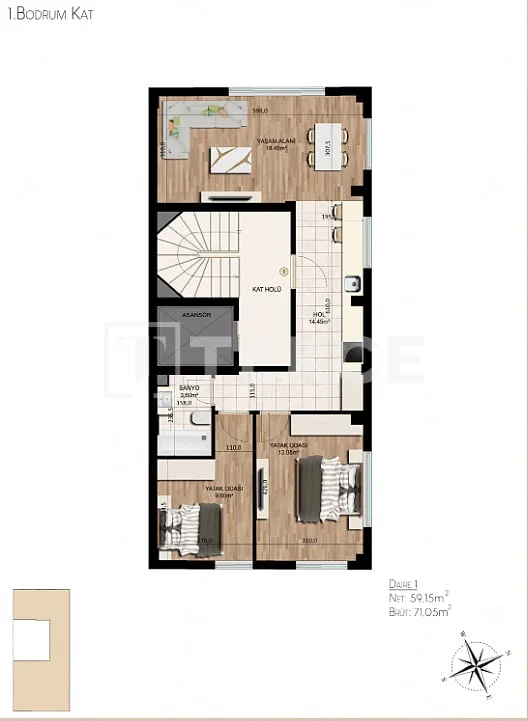 2-Bedroom Apartment Near the Sea and Metro in Kadikoy, Istanbul, photo 2