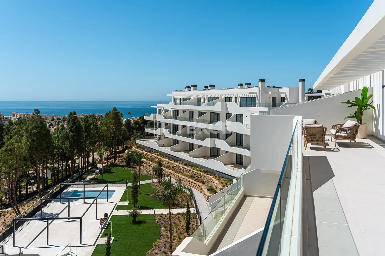 3-Bedroom Apartment with Sea View in Mijas