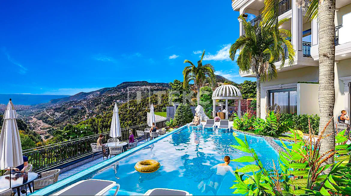 2-Bedroom Apartment with Sea View in Alanya, Turkey, photo 3