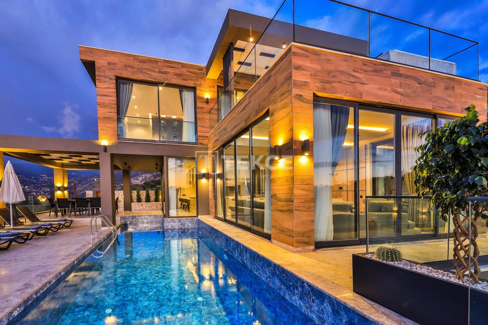 5-Bedroom Villa with Private Pool and Sea View in Kas, Antalya