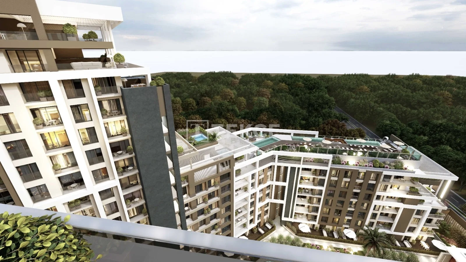 1-Bedroom Apartment with Private Pool and Sea View in Aksu, Antalya, photo 5