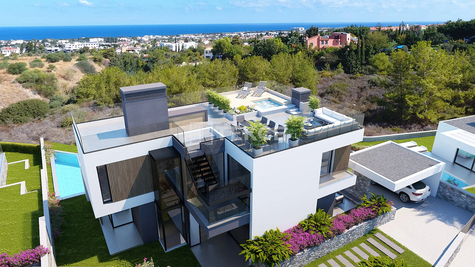 4-Bedroom Villa with Private Pool and Panoramic Sea Views in Kyrenia, photo 2