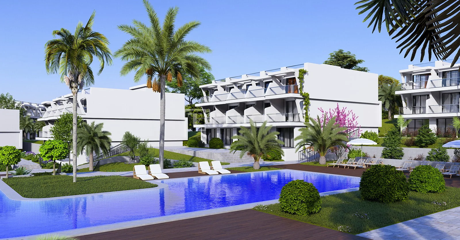 Studio with Sea and Mountain Views in Gazimağusa, Northern Cyprus, photo 4