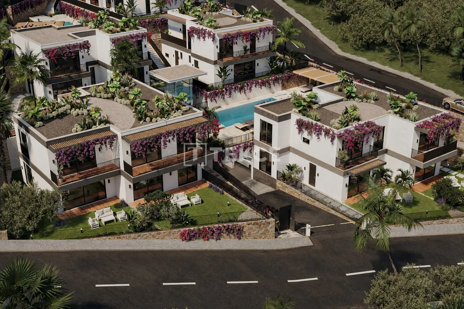 3-Bedroom Apartment with Private Garden and Sea View in Bodrum, photo 4
