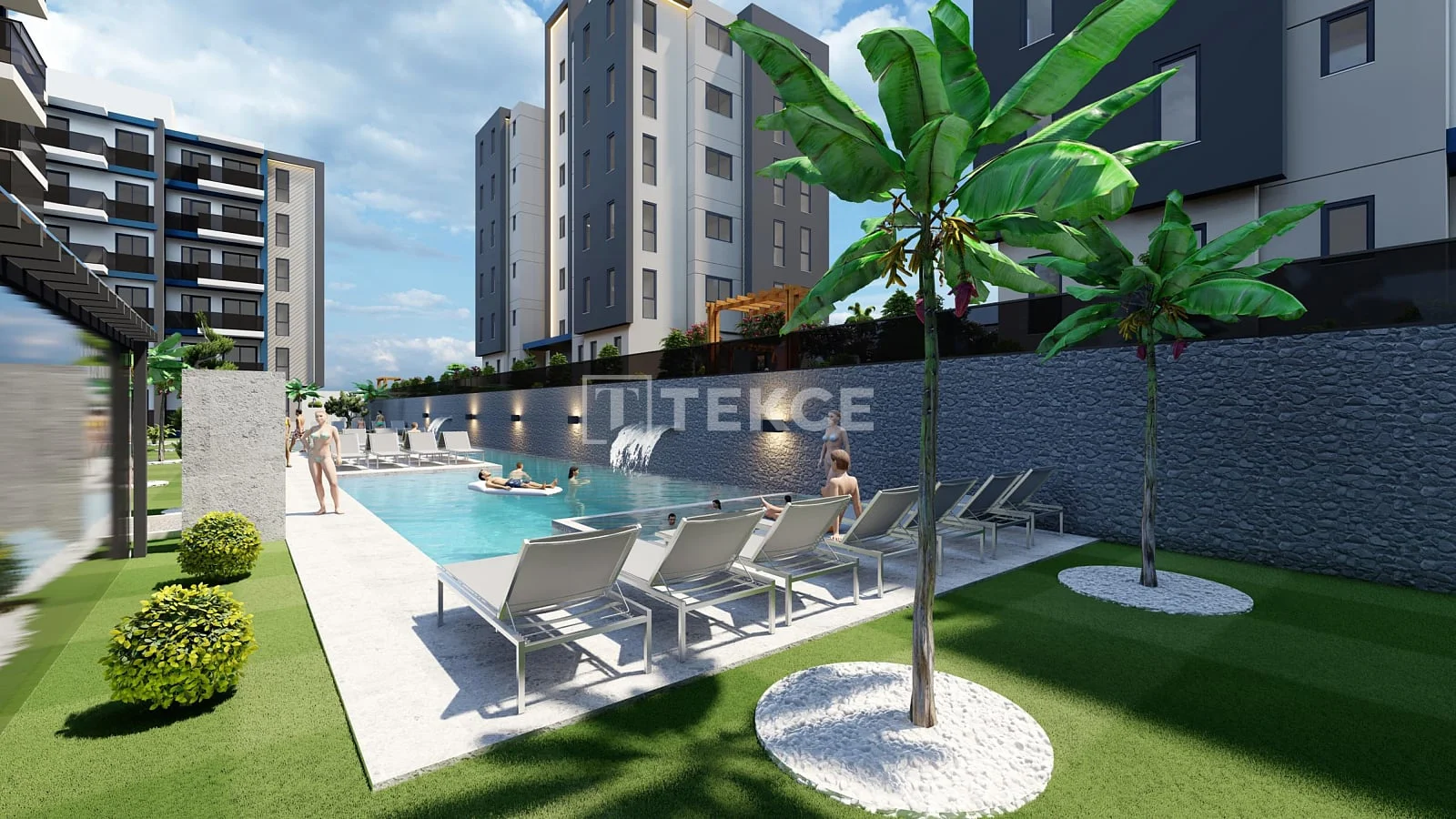 3-Bedroom Apartment with Shared Pool in Kepez, Antalya