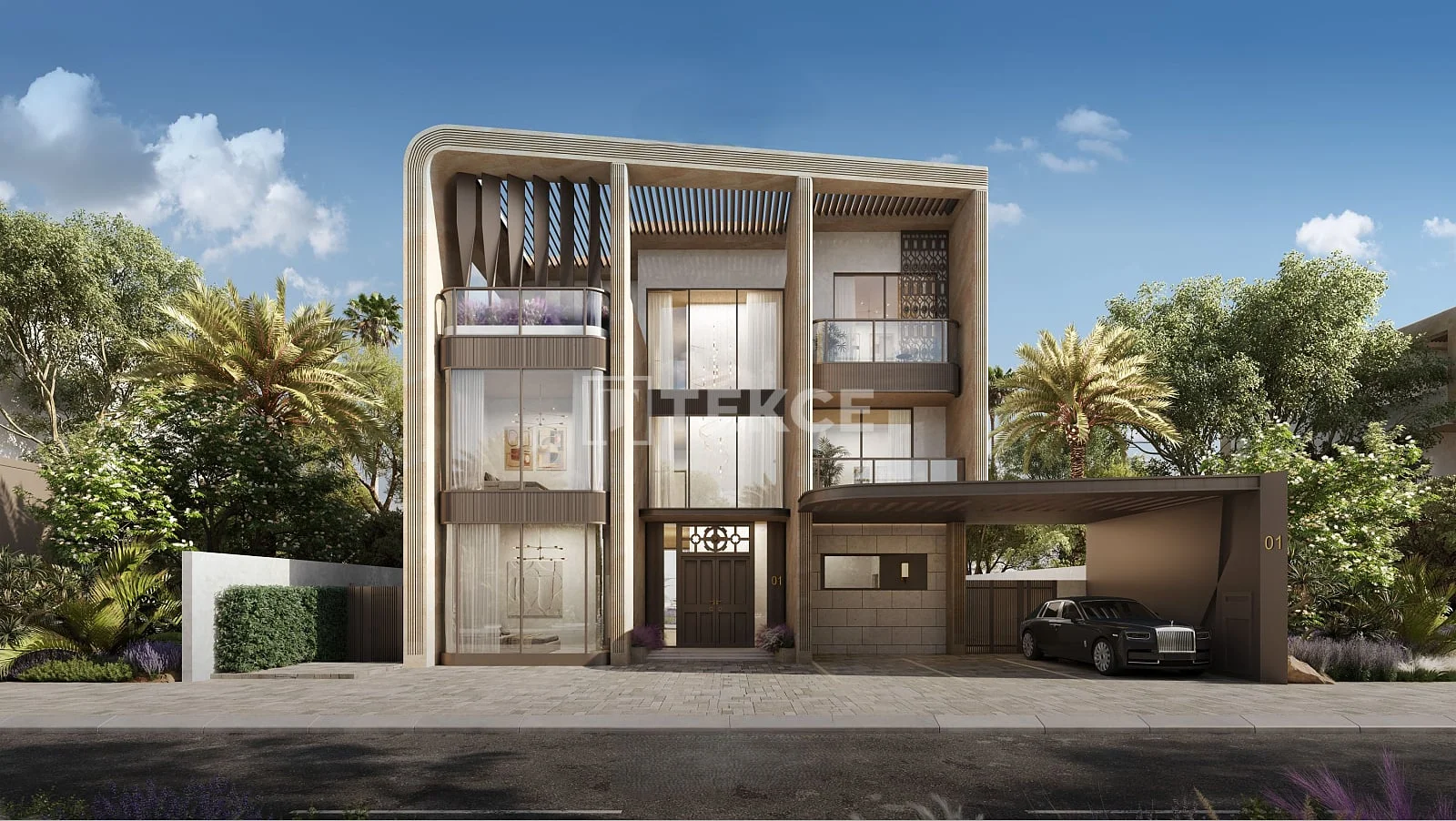 6-Bedroom Villa with Private Pool and Garden in Meydan, Dubai, photo 4