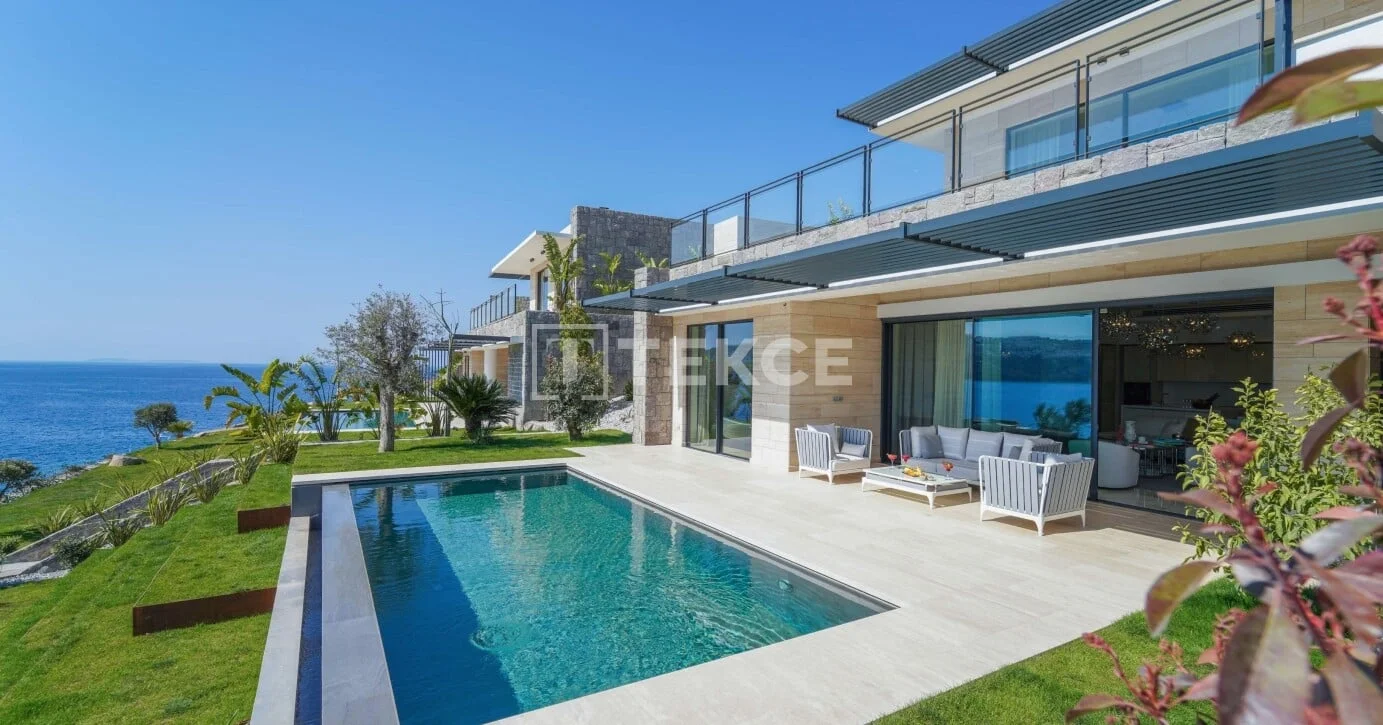 5-Bedroom Villa with Private Pool and Sea View in Bodrum, photo 2