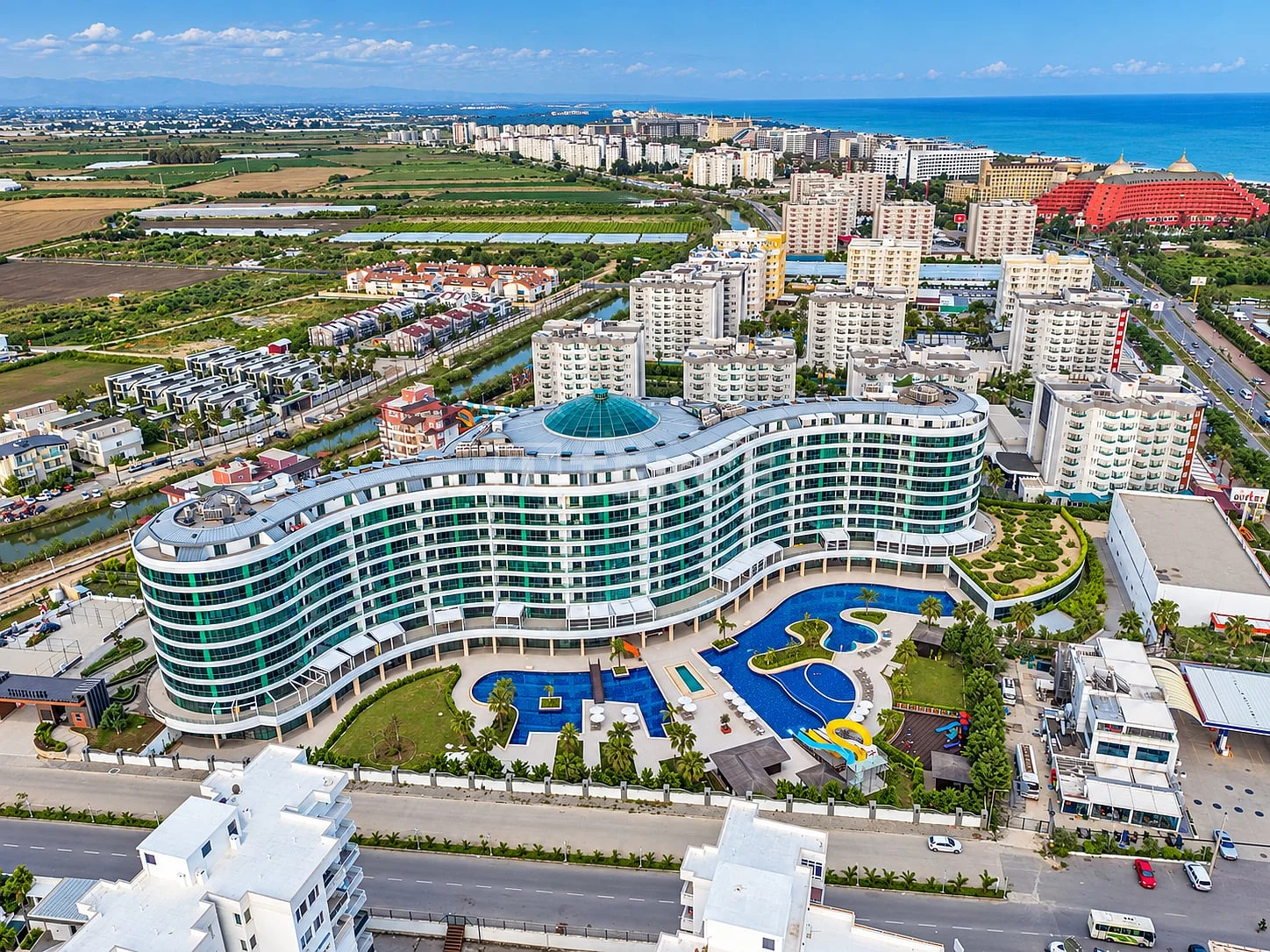 Квартира с 1 спальней в Аксу, Анталия, до 500 м от моря, фото 2