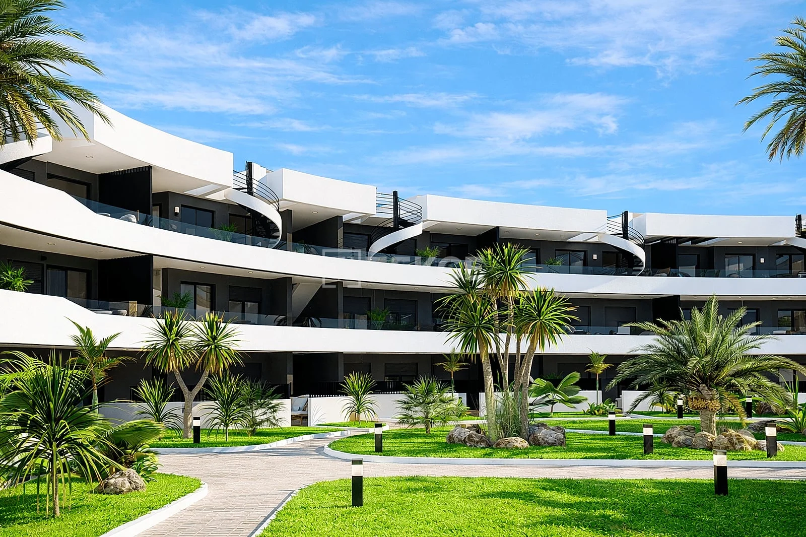 2-Bedroom Apartments with Golf View in Los Alcazares