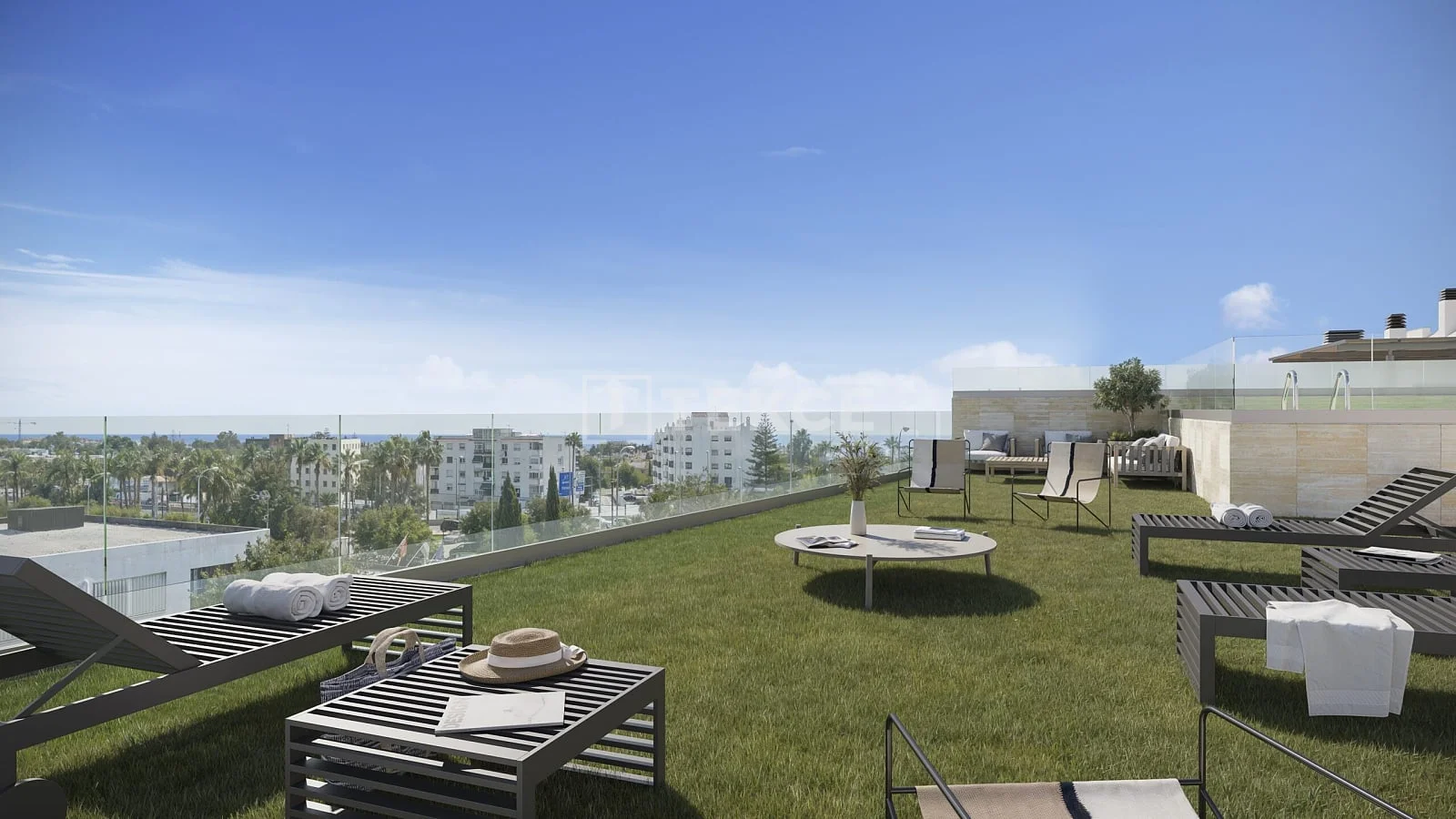 3-Bedroom Penthouse with Sea View in Marbella