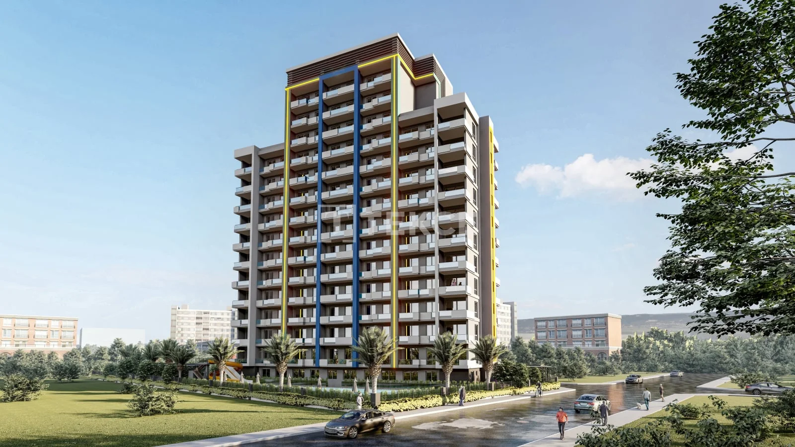 1-Bedroom Apartment with Sea View in Mersin, photo 2