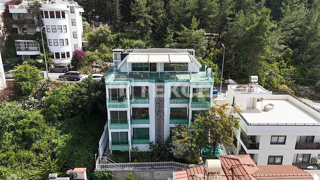 4-Bedroom Penthouse with Panoramic Sea View in Alanya, photo 4