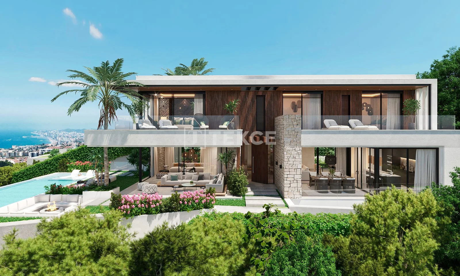 3-Bedroom Villa with Sea View in Benalmadena