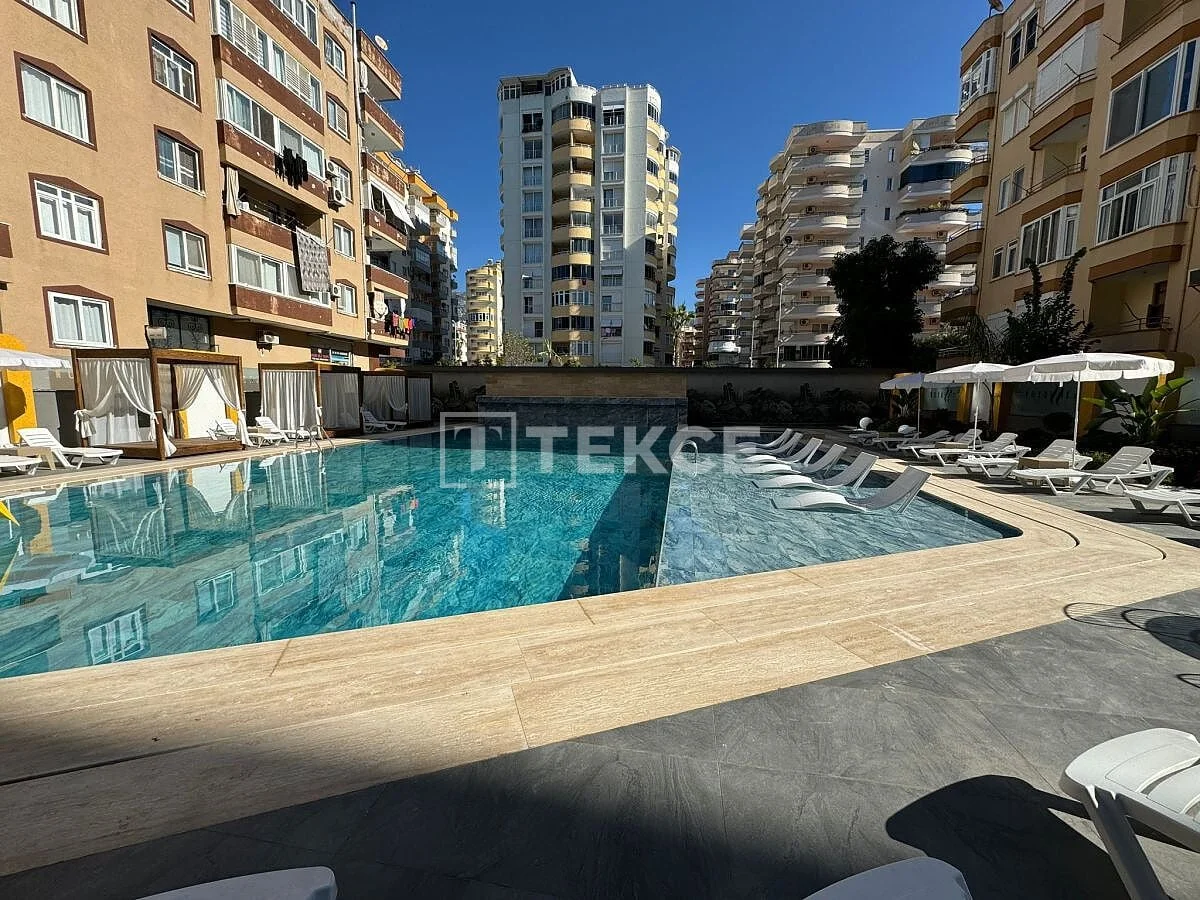 1-Bedroom Apartment with Sea View in Mahmutlar, Alanya, photo 5