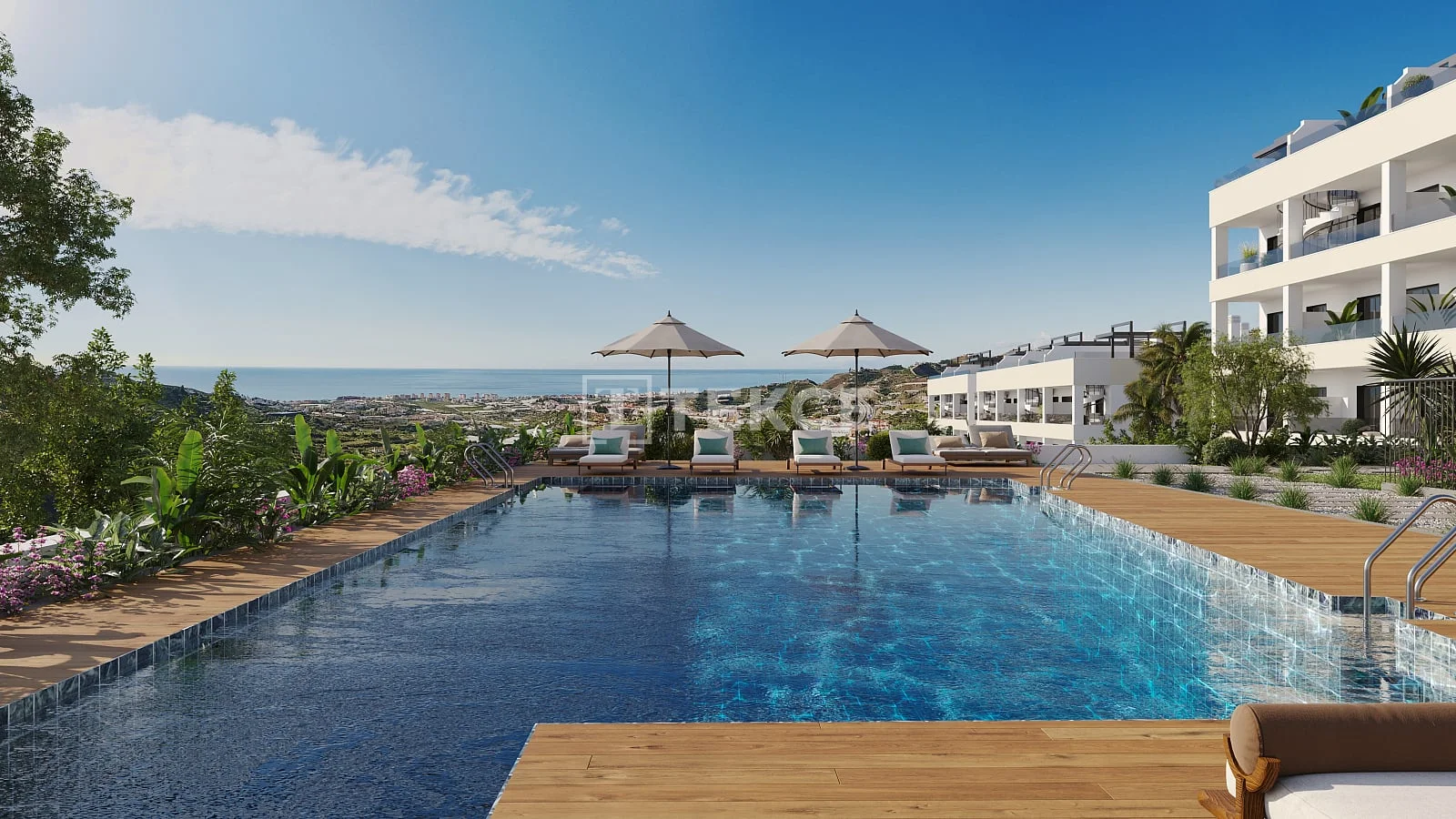 2-Bedroom Penthouse with Sea View in Torremolinos, Spain