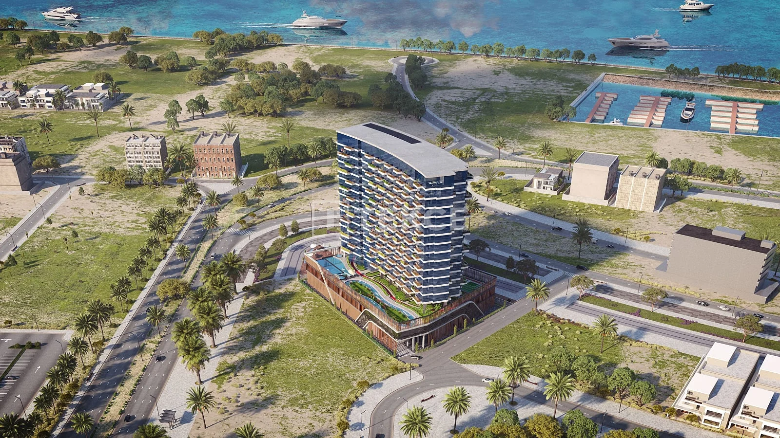 Квартира 4 комнаты (3 спальни) на Дубай Айлендс, 168 м²