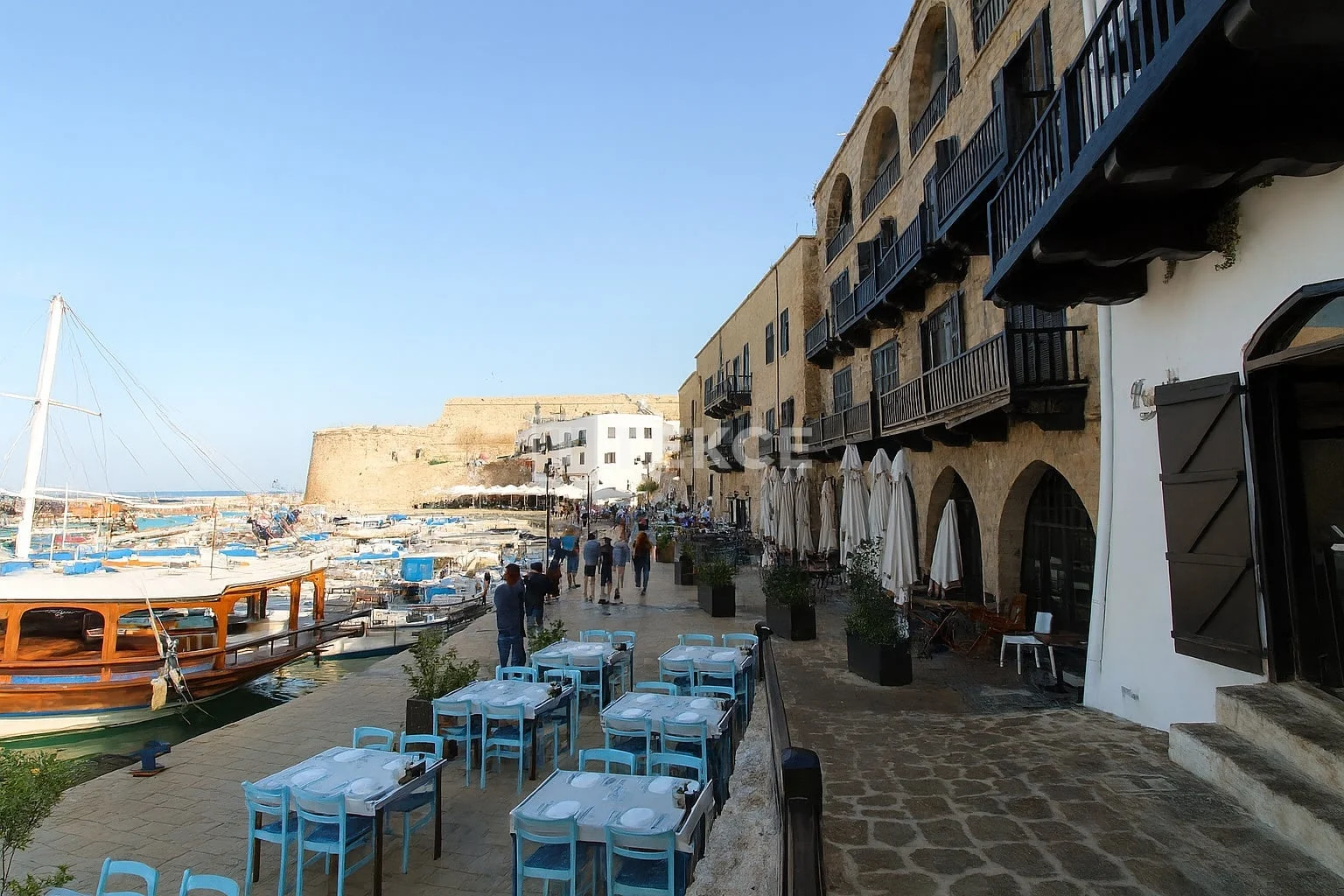 Commercial Space with Sea View in Historic Kyrenia Old Port