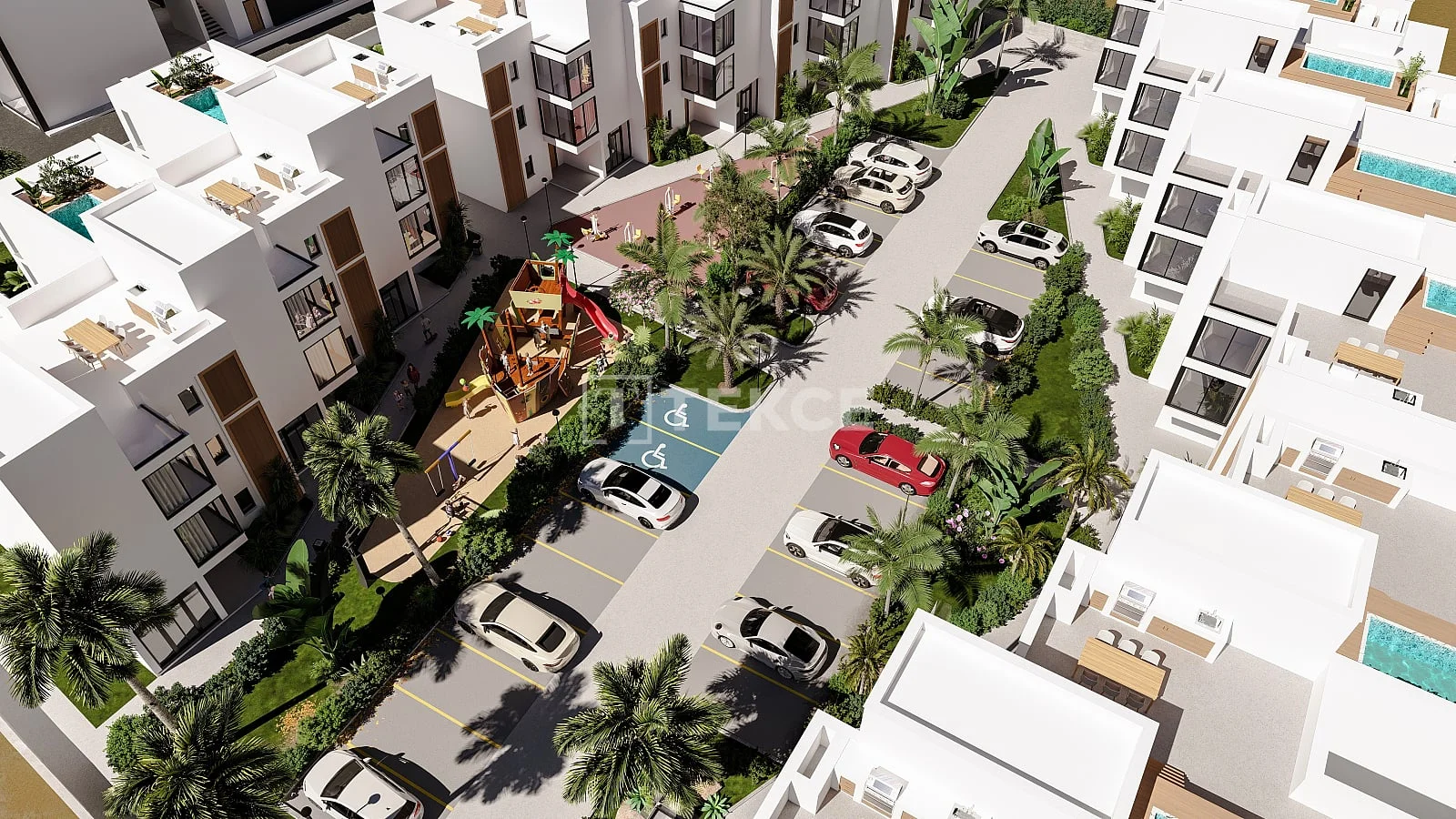 1-Bedroom Apartment with Sea View in Kyrenia, Cyprus
