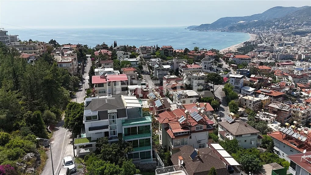 4-Bedroom Penthouse with Panoramic Sea View in Alanya, photo 2