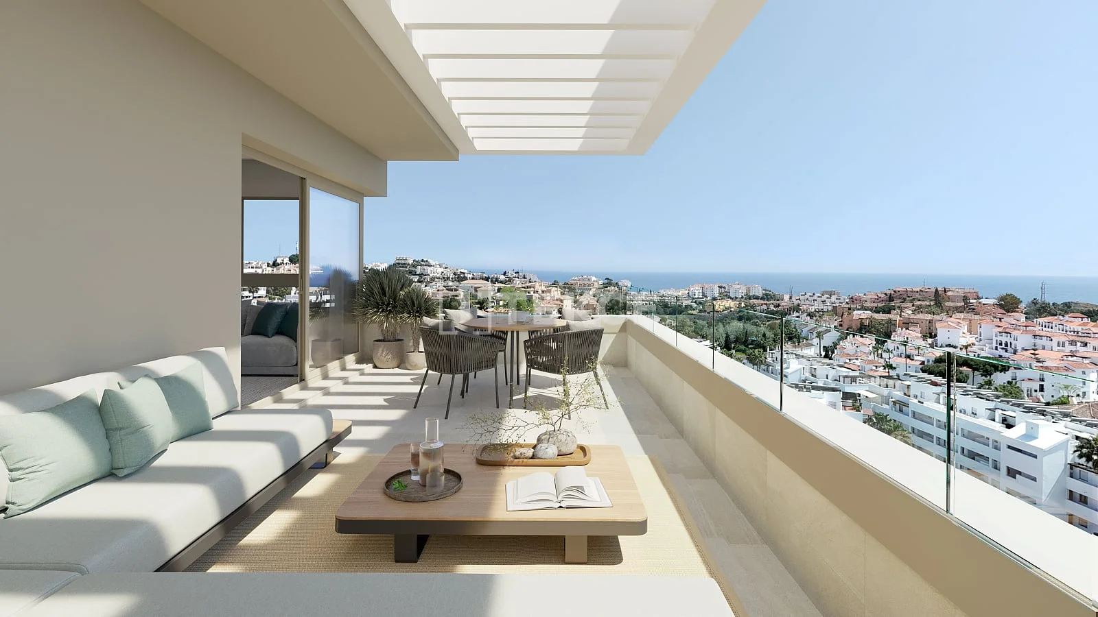 3-Bedroom Apartment with Sea View in Mijas, photo 3