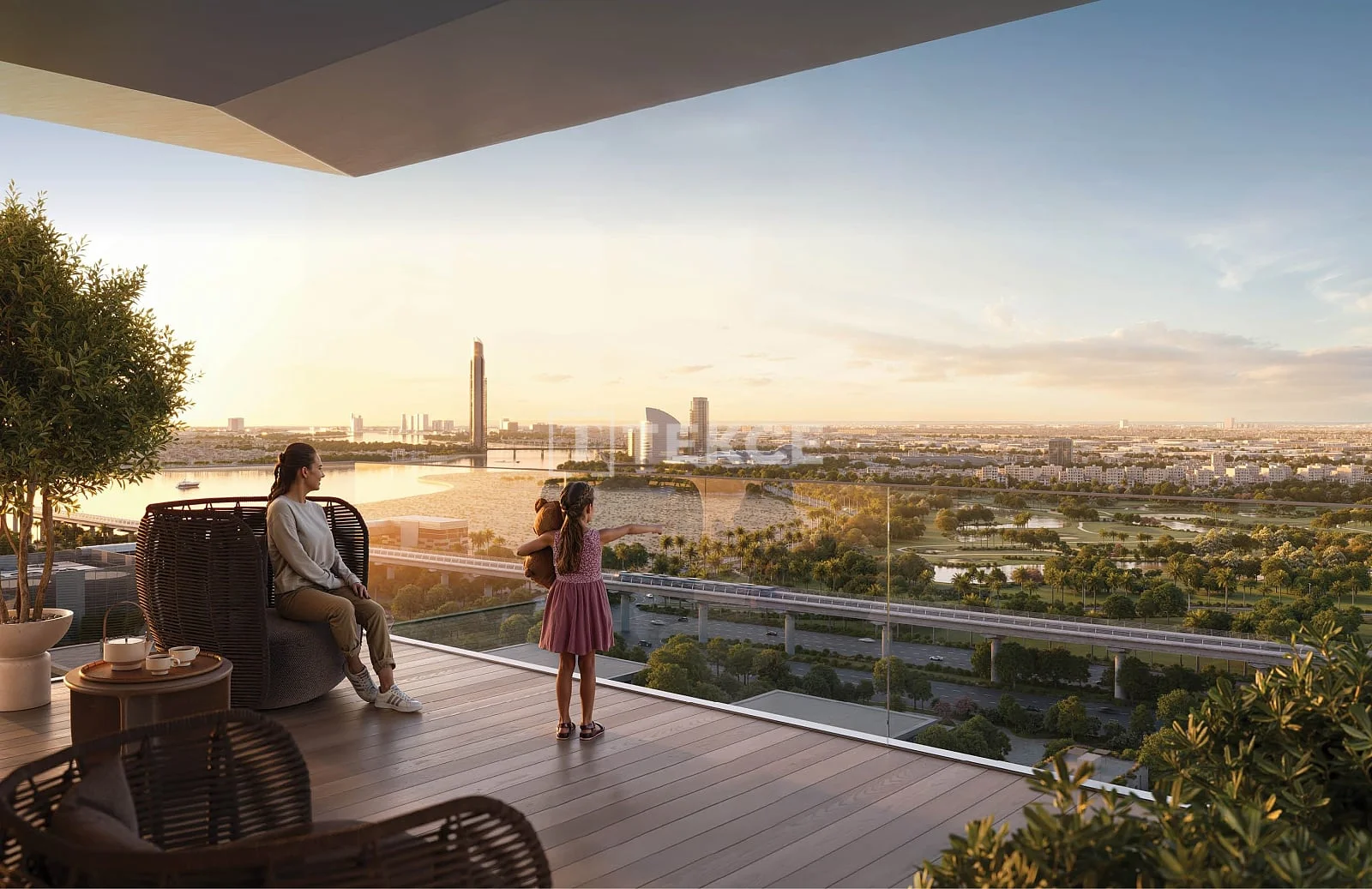3-Bedroom Apartment with City View in Dubai Creek Harbour, Dubai