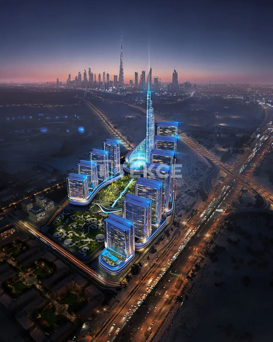 2-Bedroom Apartment with Private Pool and City View in Meydan, Dubai