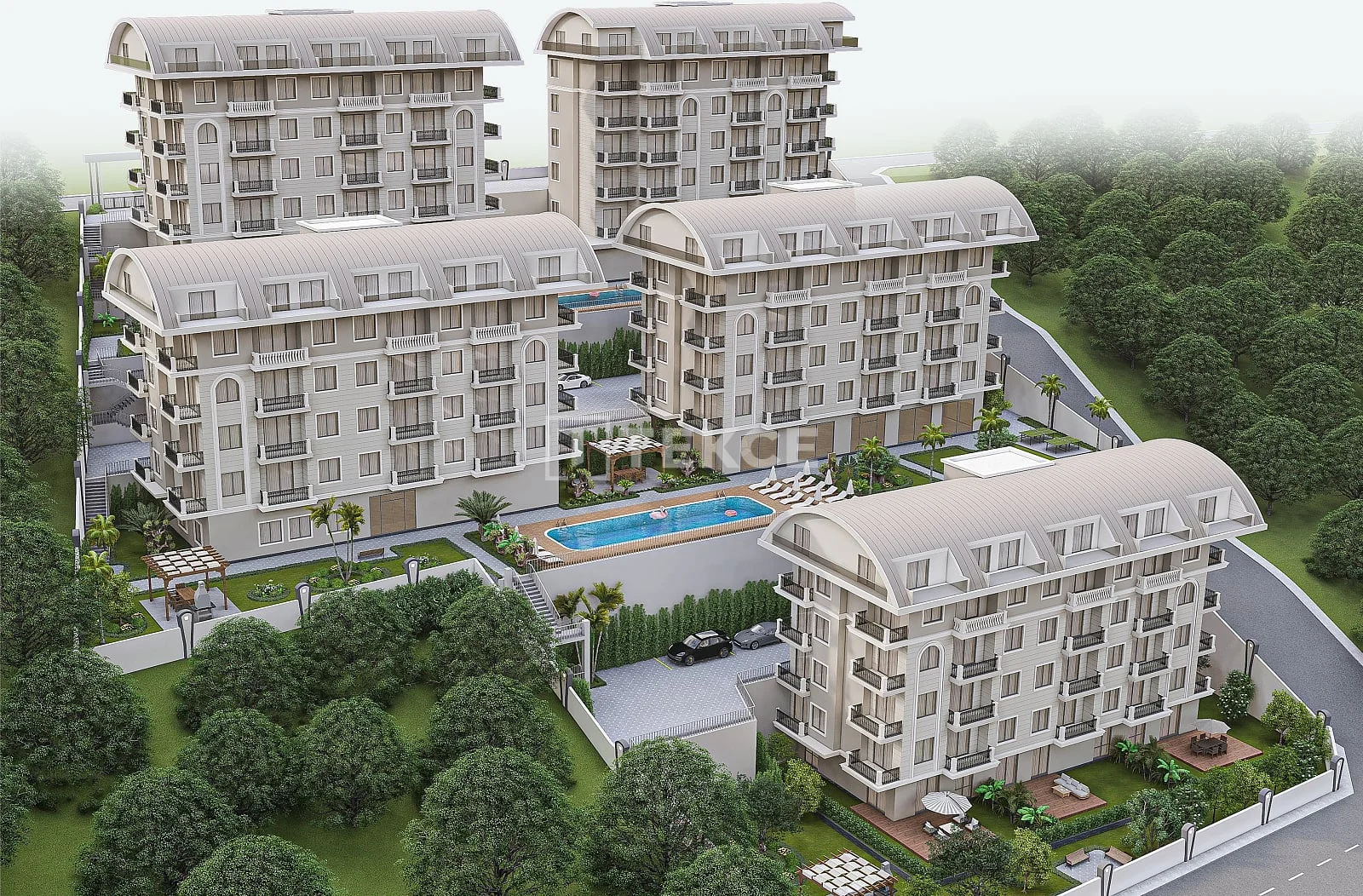 2-Bedroom Apartment with Sea View in Alanya