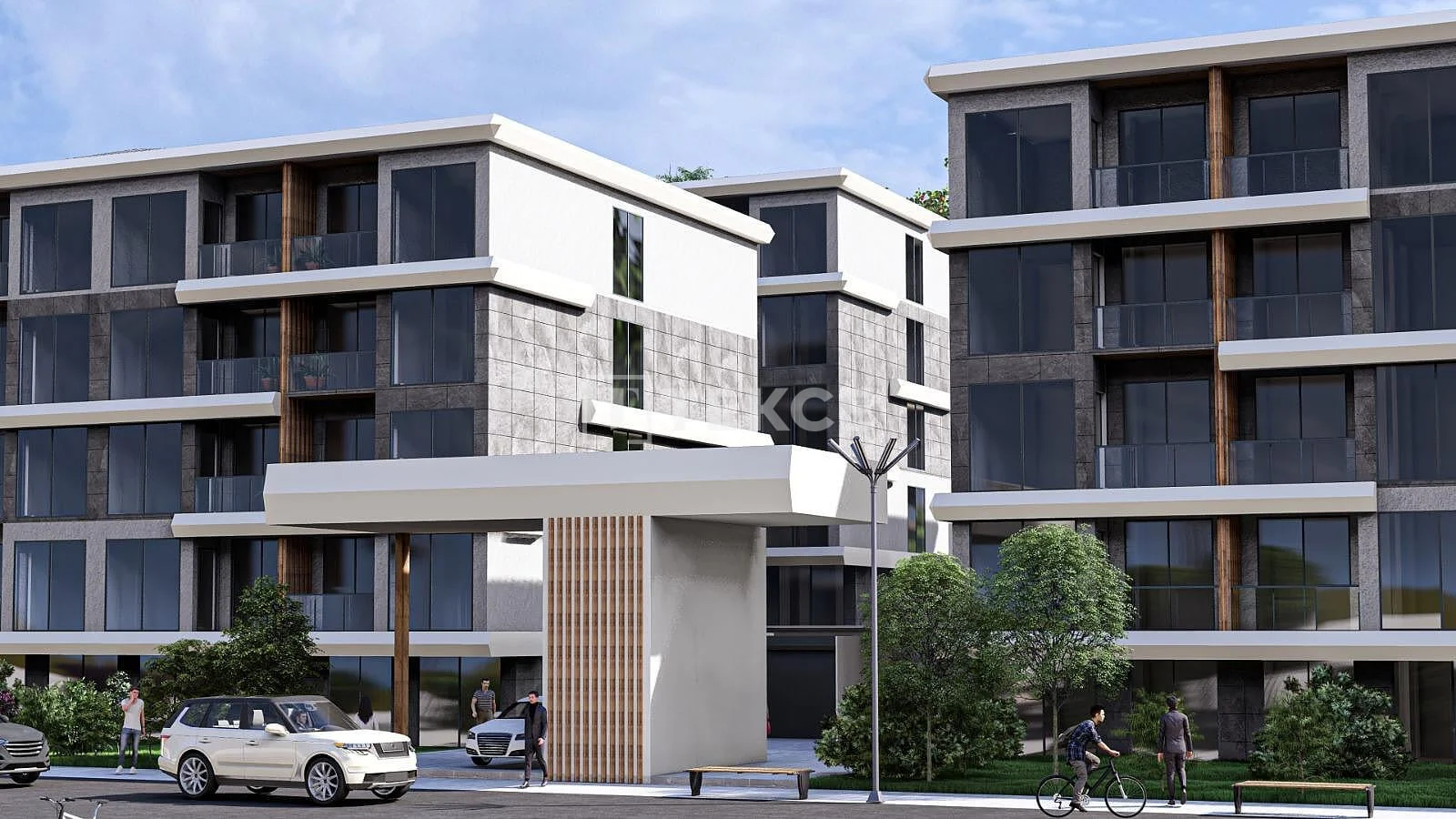 2-Bedroom Apartment with Sea View in Ciftilikköy, photo 5