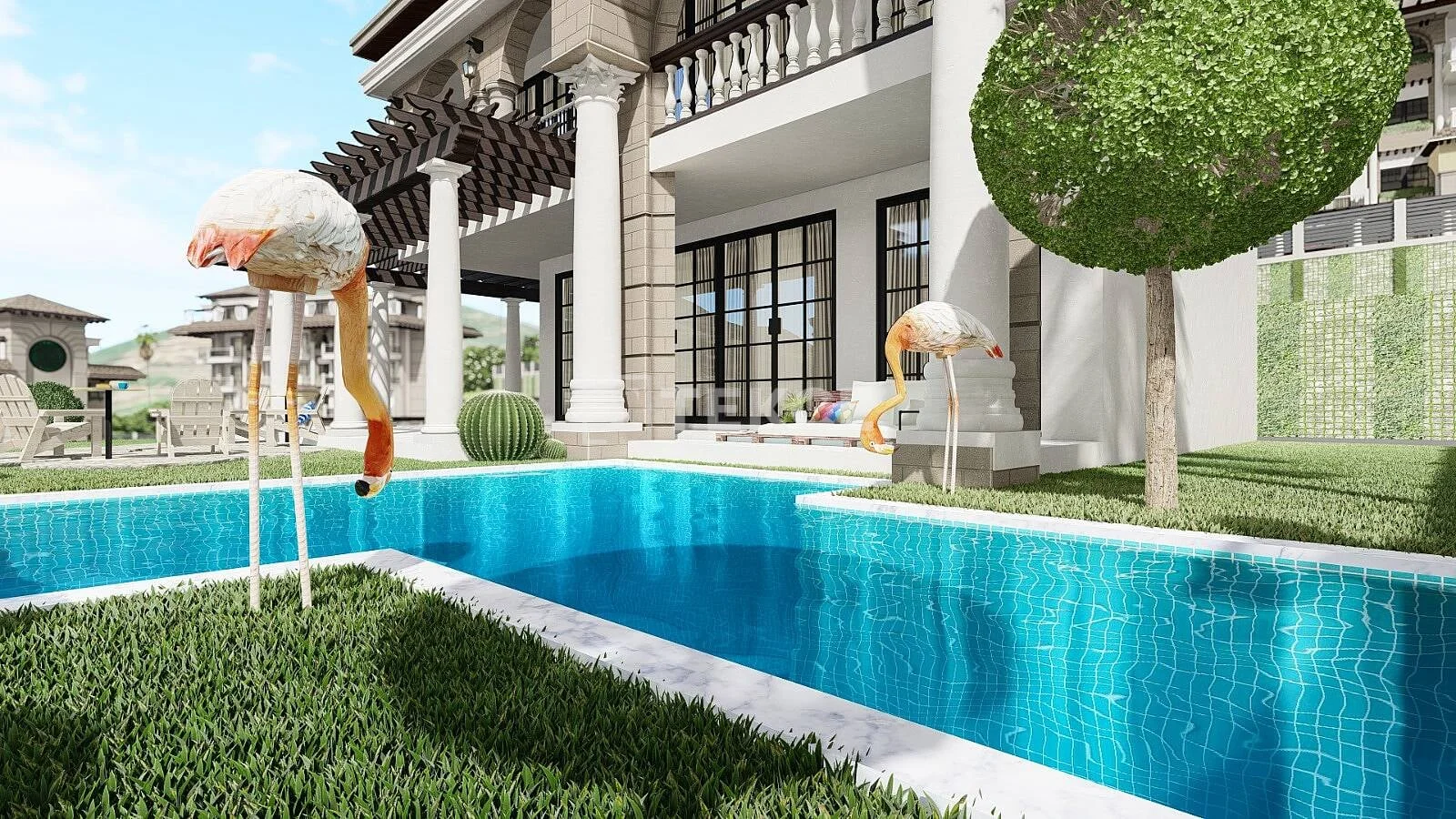 3-Bedroom Villa with Private Pool and Sea View in Kargicak, Alanya, photo 4
