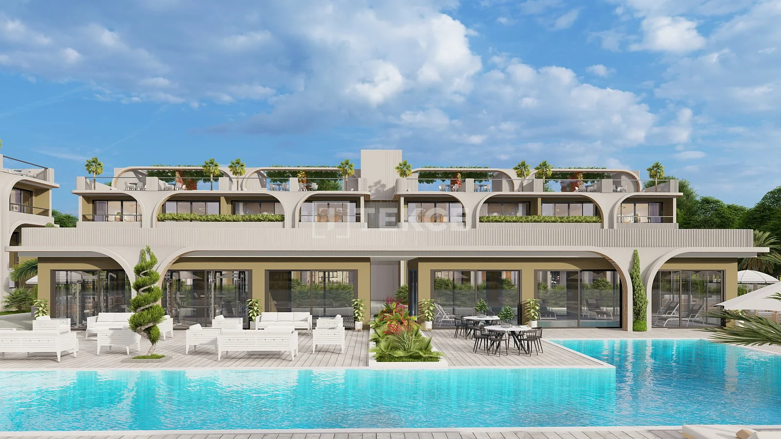 1-Bedroom Penthouse and Apartment with Sea View in Kyrenia, photo 3